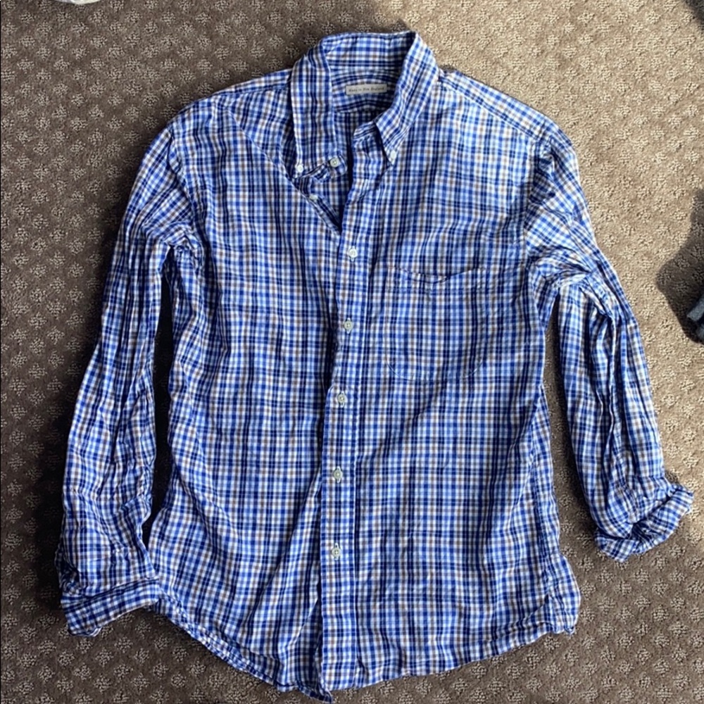 New England Shirt Company Plaid Buttondown